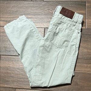 Polo Ralph Lauren Boys Pants 6 Gray Snap Button Adjustable Waist
